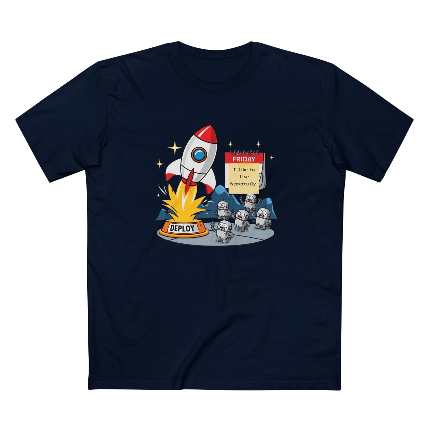 I Like to Live Dangerously Tee