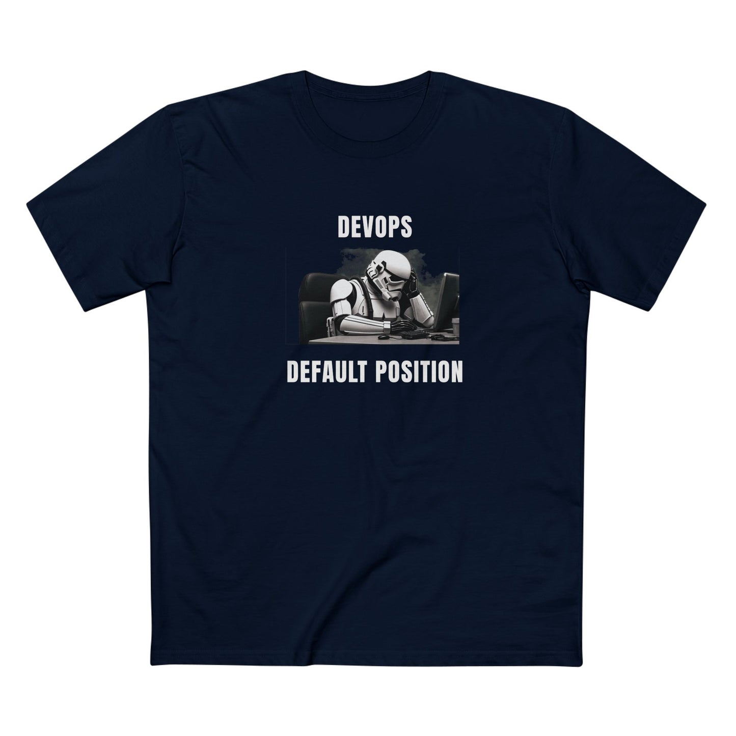 Devops Default Position Tee (dark colors)