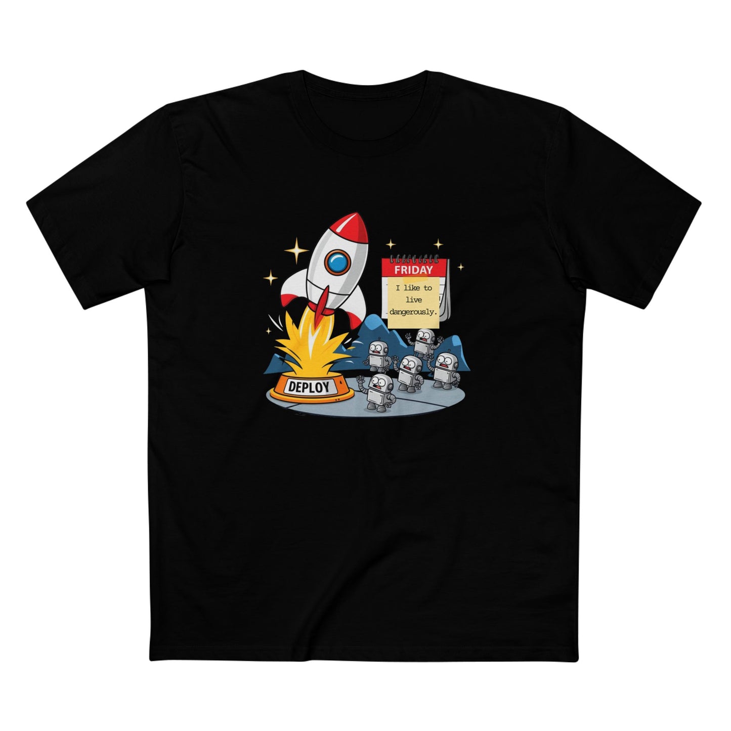 I Like to Live Dangerously Tee