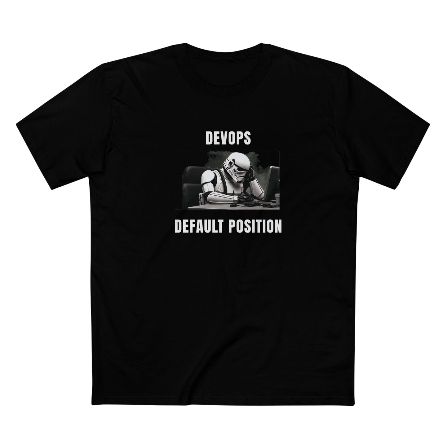 Devops Default Position Tee (dark colors)