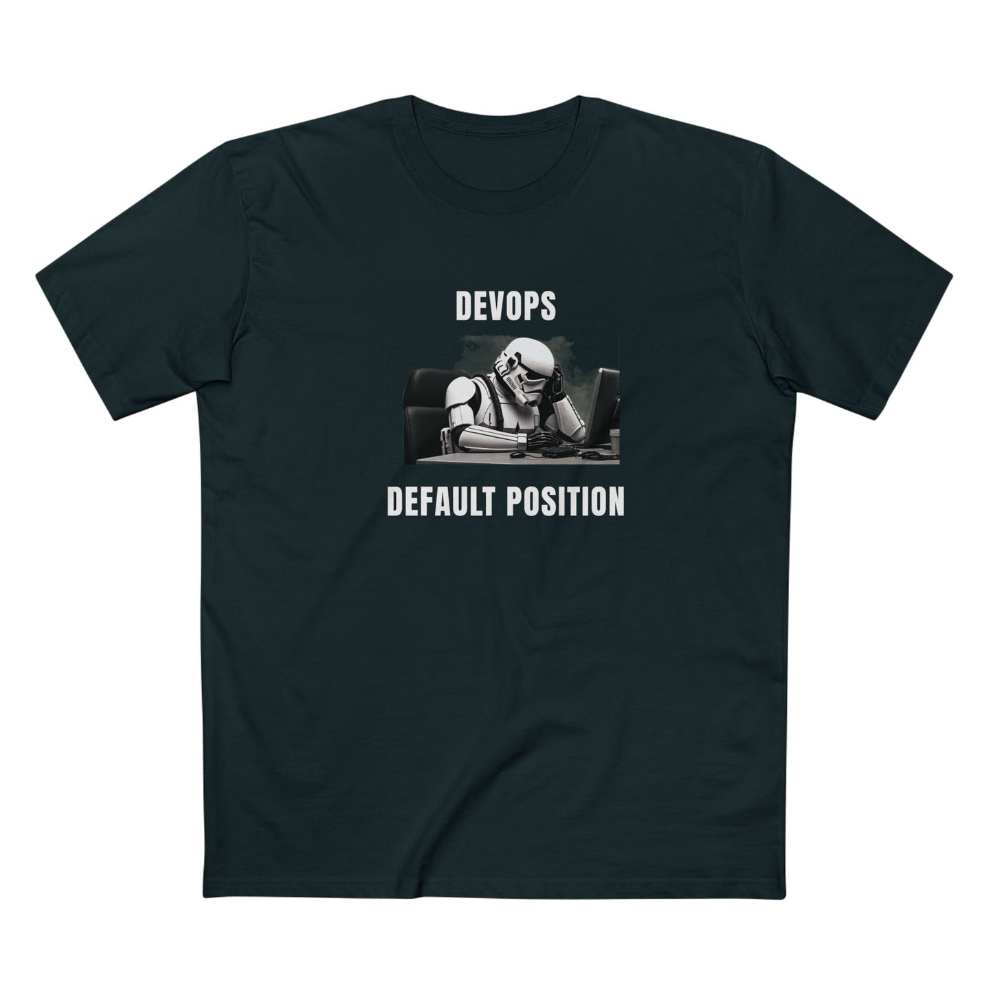 Devops Default Position Tee (dark colors)