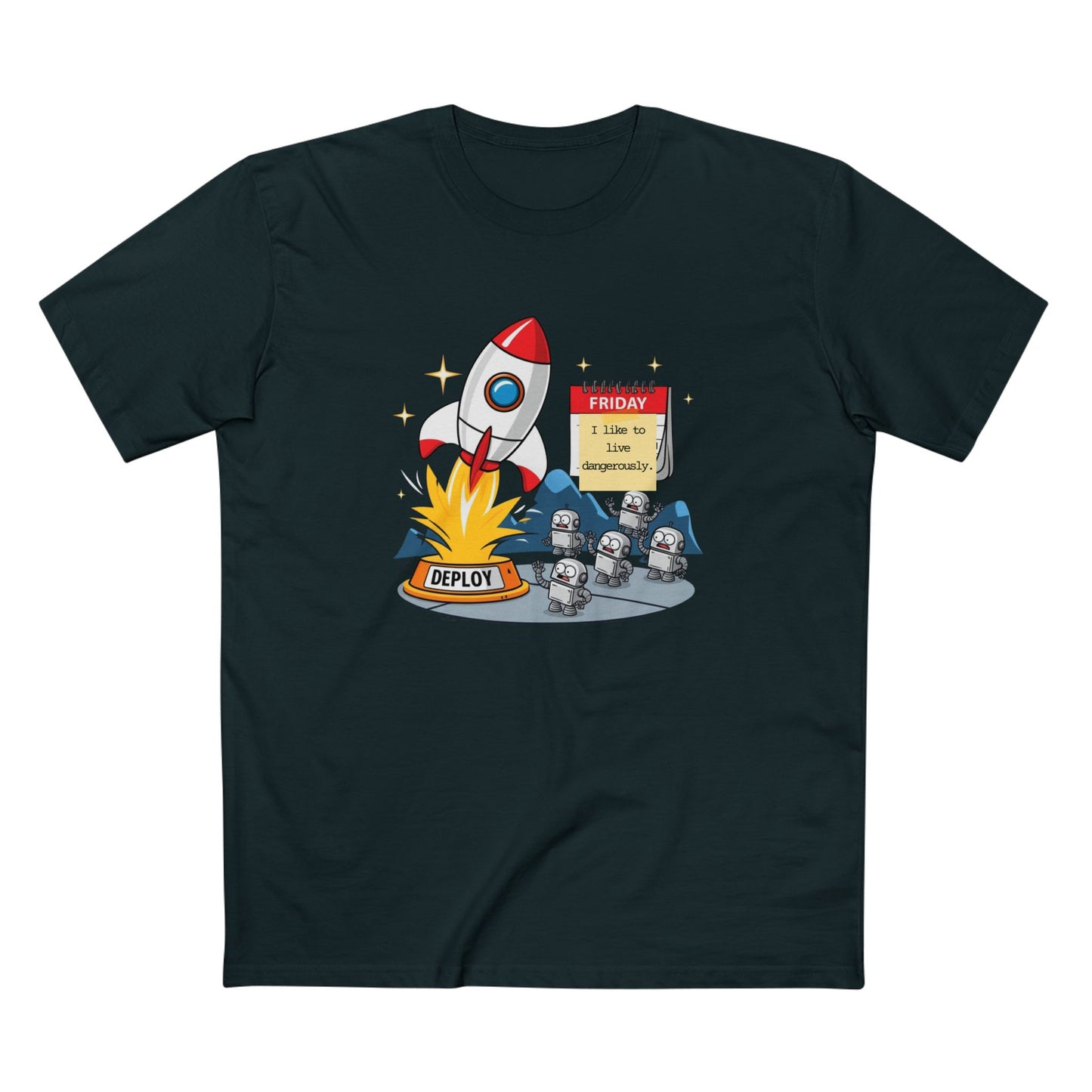 I Like to Live Dangerously Tee