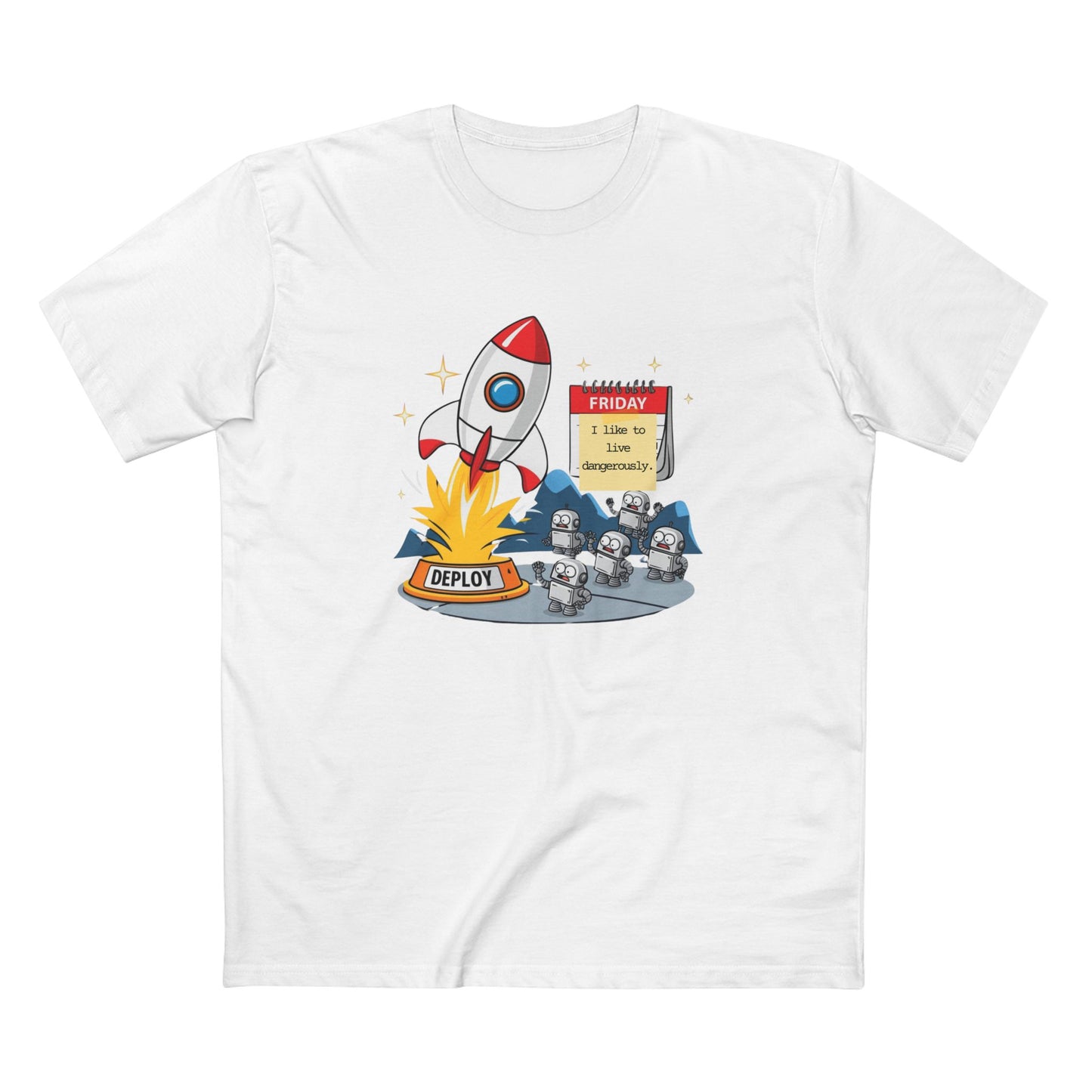 I Like to Live Dangerously Tee