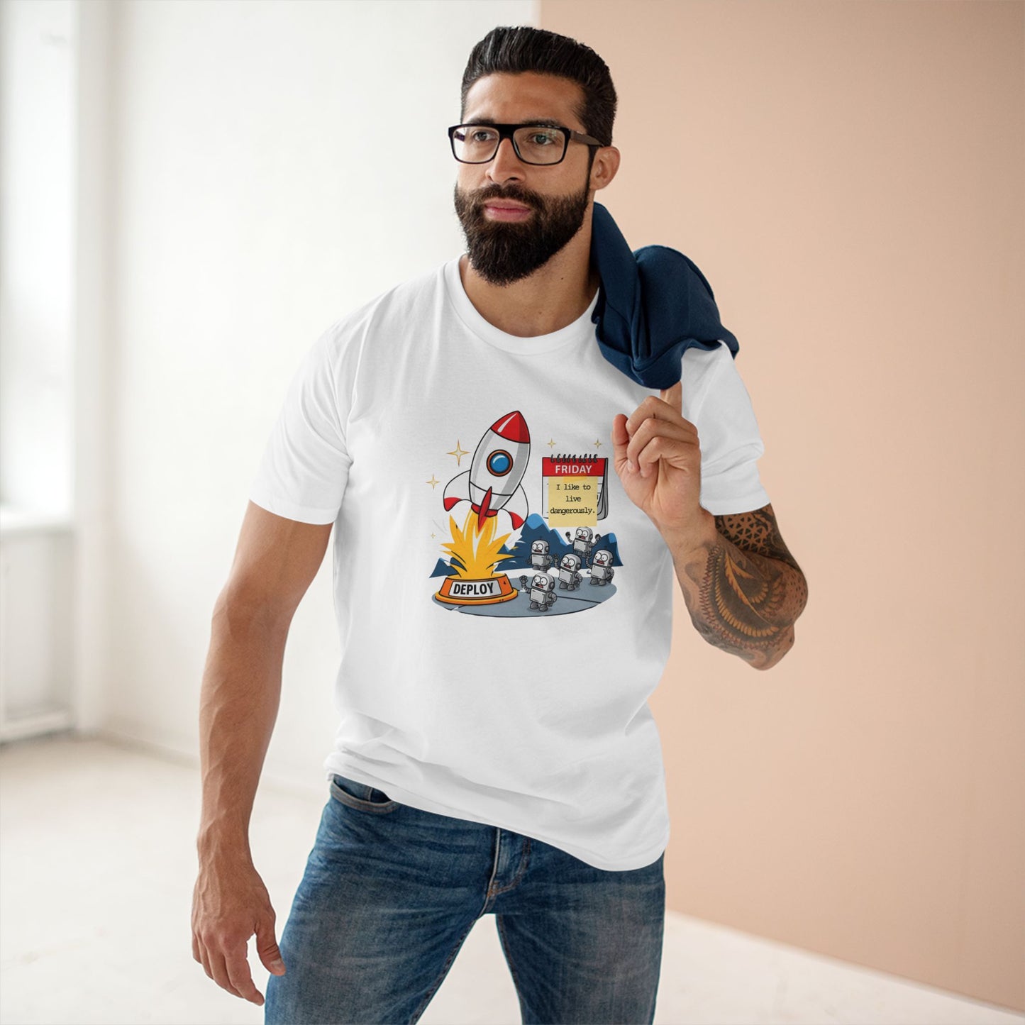 I Like to Live Dangerously Tee
