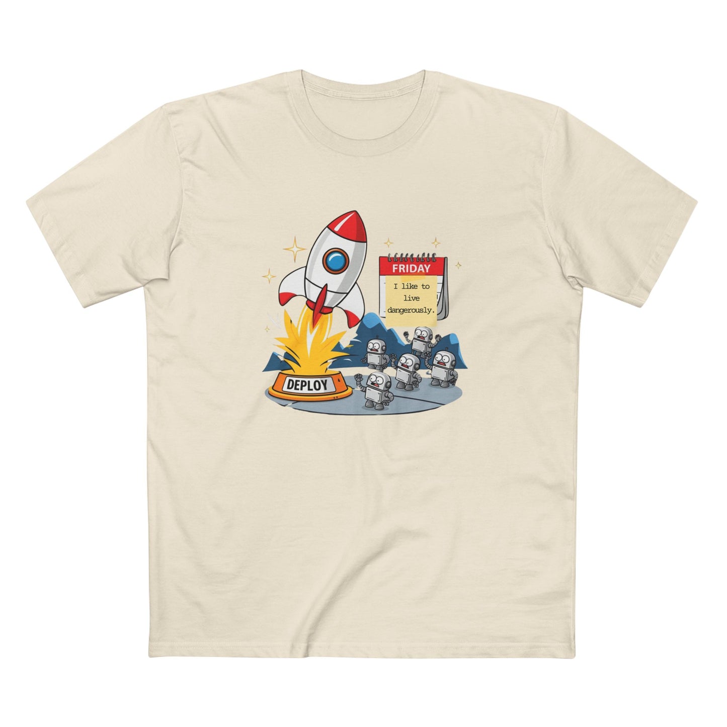 I Like to Live Dangerously Tee