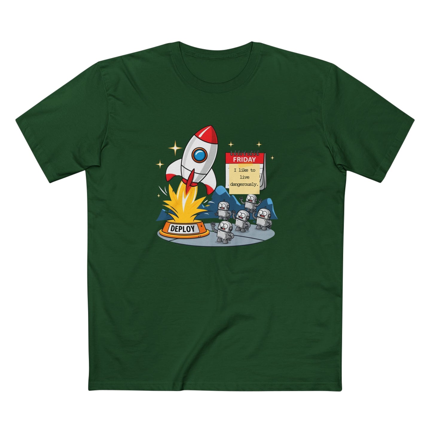I Like to Live Dangerously Tee