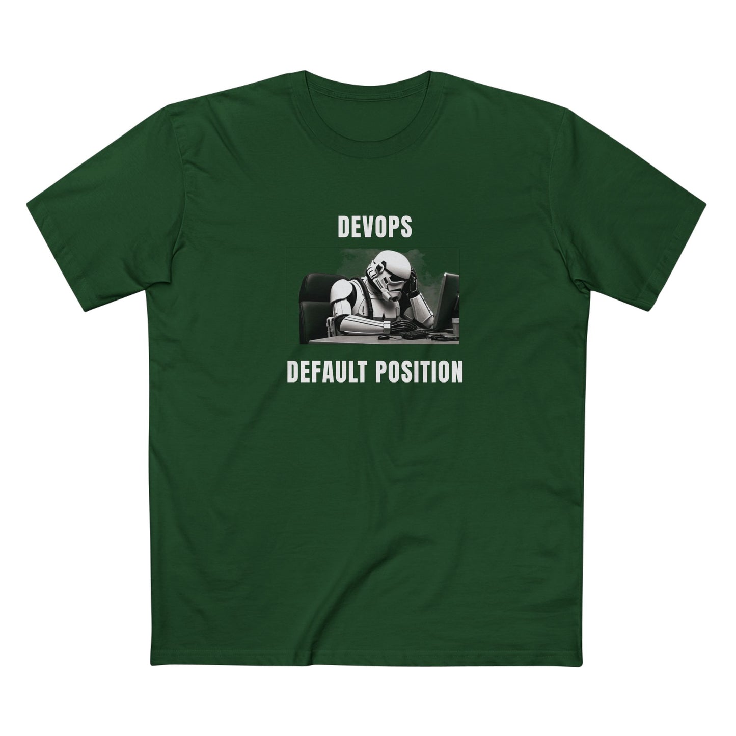 Devops Default Position Tee (dark colors)
