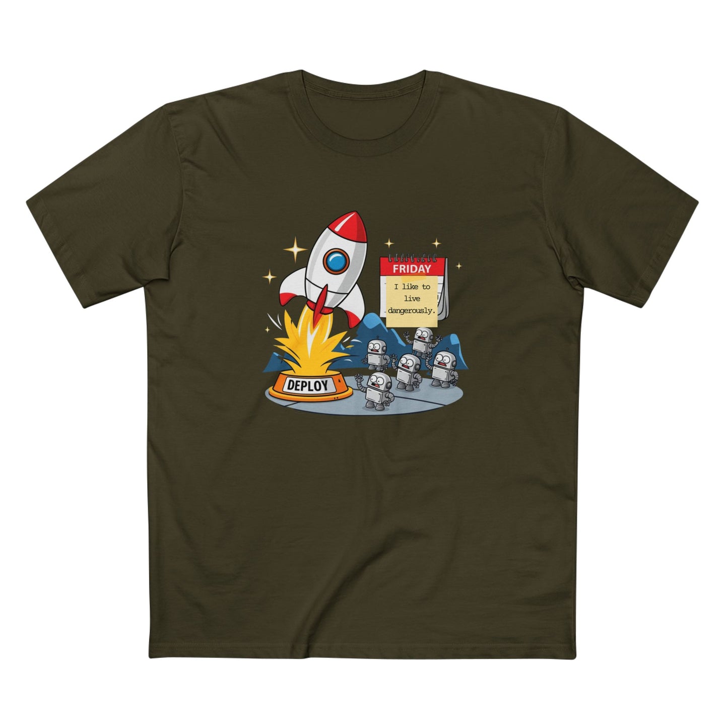 I Like to Live Dangerously Tee