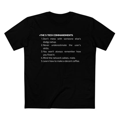 5 Commandments Tee
