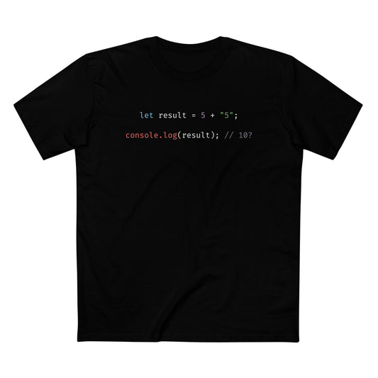 Code Joke JS Tee