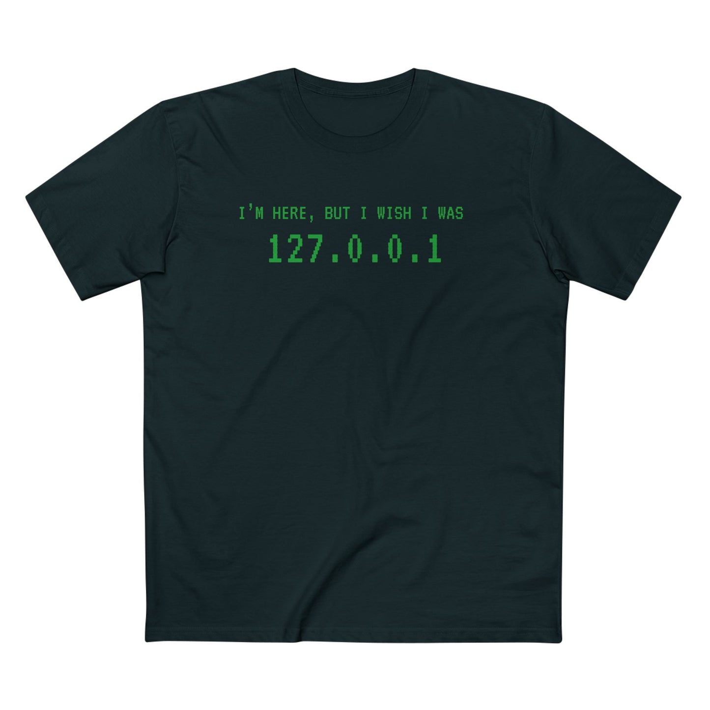 I'm Here, but I Wish I Was 127.0.0.1 Tee