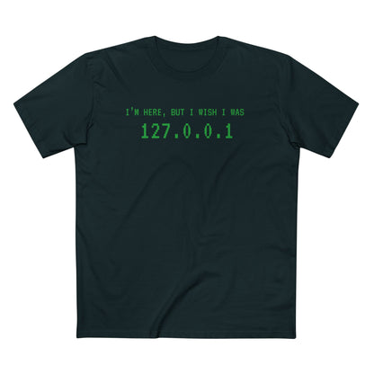 I'm Here, but I Wish I Was 127.0.0.1 Tee