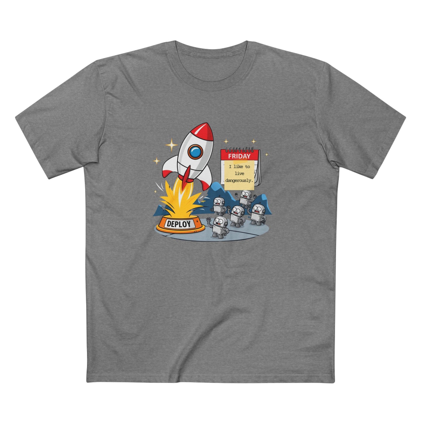 I Like to Live Dangerously Tee