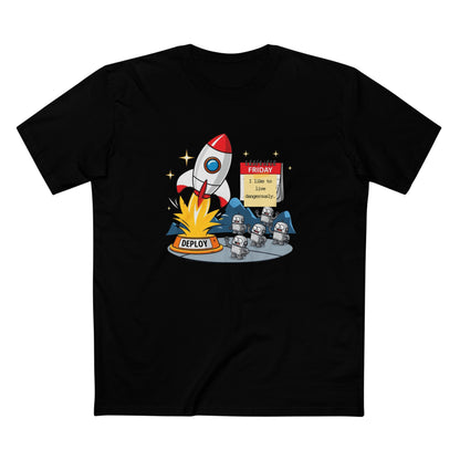 I Like to Live Dangerously Tee