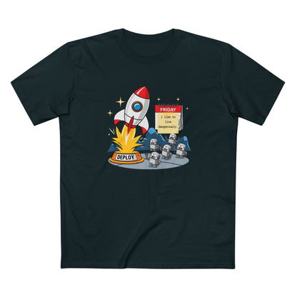 I Like to Live Dangerously Tee