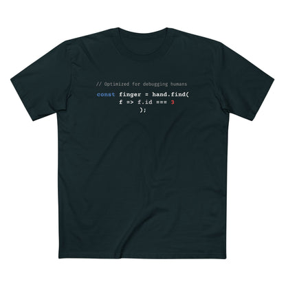 // Optimized for Debugging Humans - const finger = hand.find(f => f.id === 3);