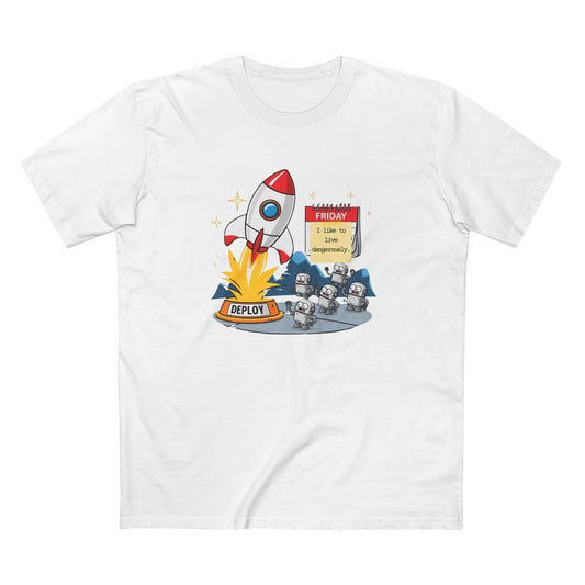 I Like to Live Dangerously Tee