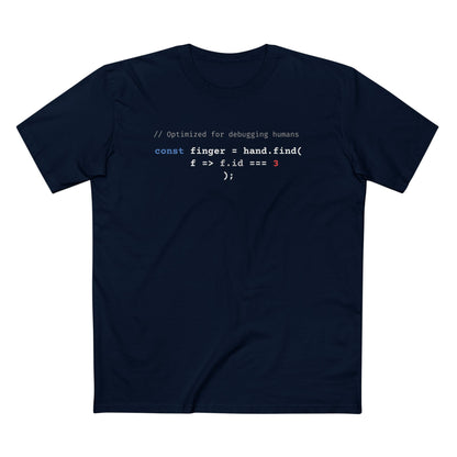 // Optimized for Debugging Humans - const finger = hand.find(f => f.id === 3);