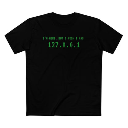I'm Here, but I Wish I Was 127.0.0.1 Tee