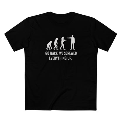 Reverse Evolution Tee