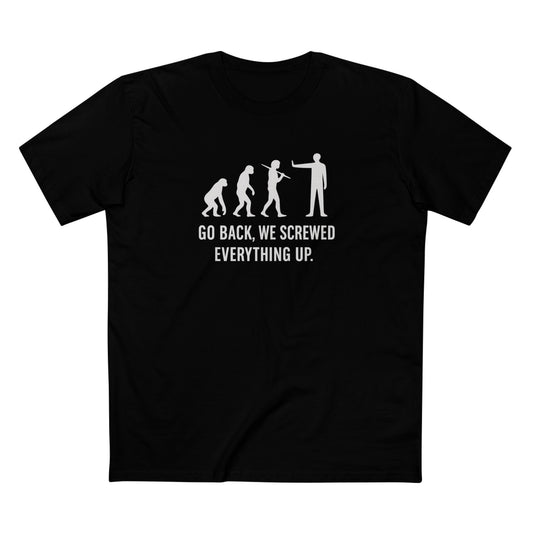 Reverse Evolution Tee