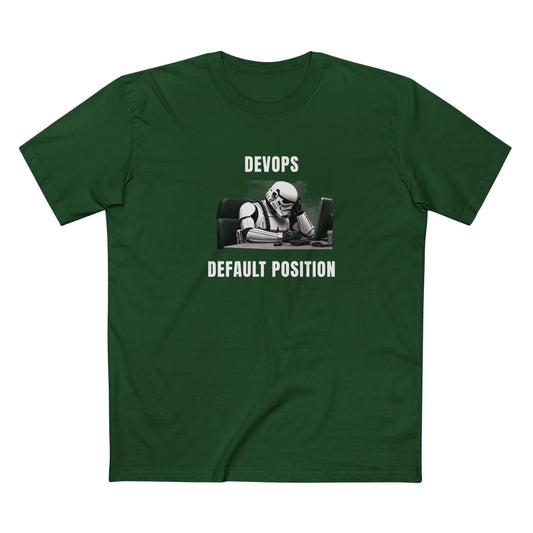 Devops Default Position Tee (dark colors)