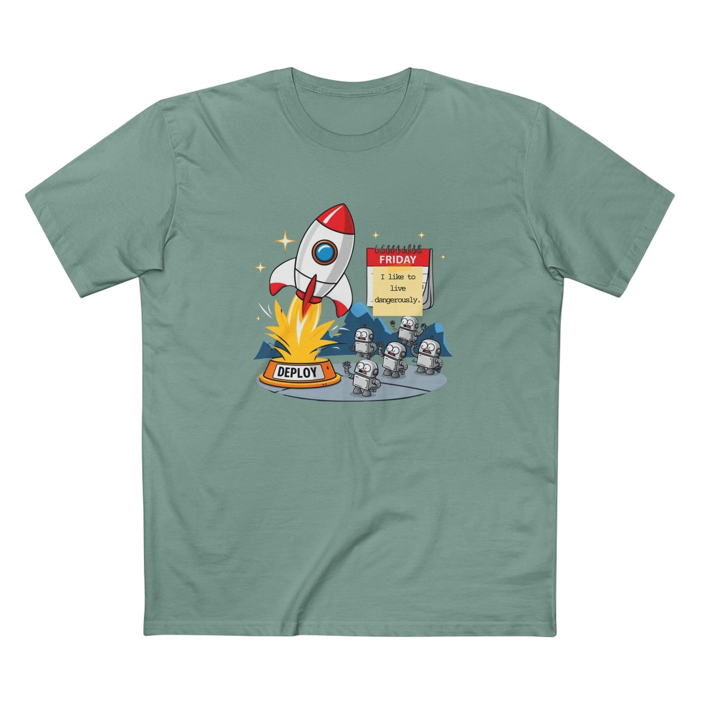 I Like to Live Dangerously Tee