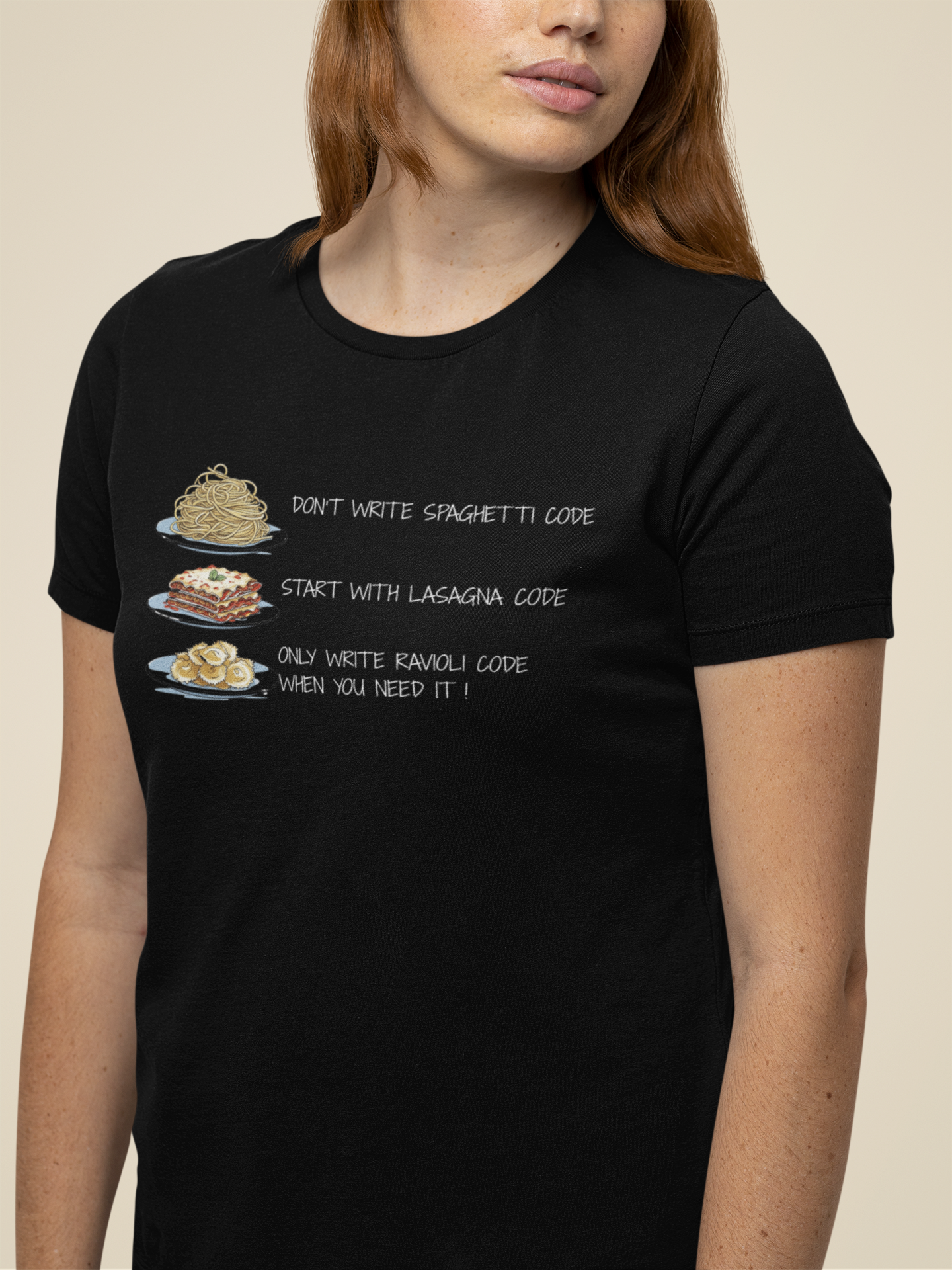Pasta Code Tee